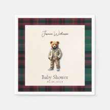 baby shower rustique Teddy