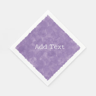 Serviette En Papier Baby shower texte personnalisé couleur d'aquarelle
