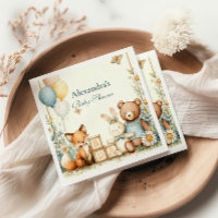 Baby shower Woodland Baby Friends