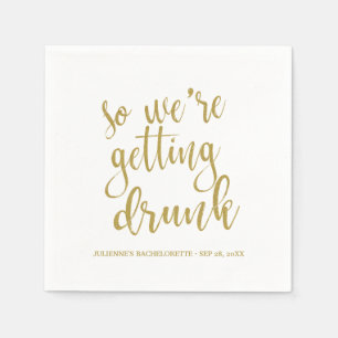 Serviette En Papier Bachelorette