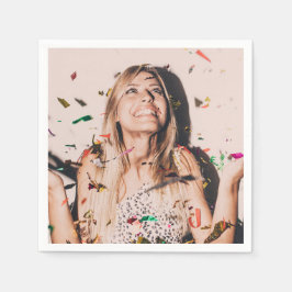 Serviette En Papier Bachelorette Party Mariée face photo