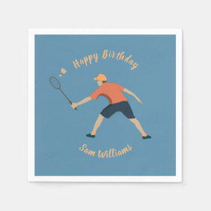 Serviette En Papier Badminton