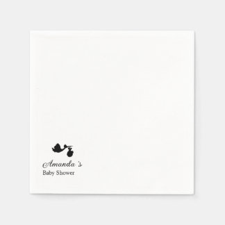 Serviette En Papier Baignoire Moderne et Minimaliste Silhouette de Cig