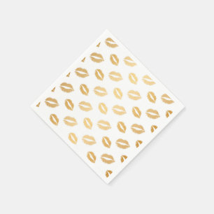 Serviette En Papier Baisers brillants