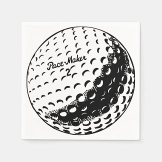 Serviette En Papier Bal de golf