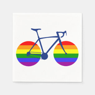 Serviette En Papier Balade En Vélo Pride