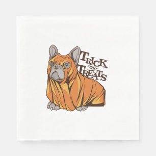 Serviette En Papier Balais d'Halloween