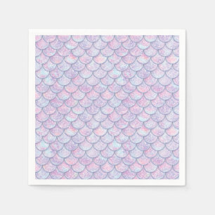 Serviette En Papier Balances de sirène magique fête d'anniversaire