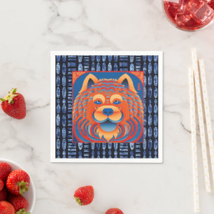 Serviette En Papier BALI BLISS Chien Chow