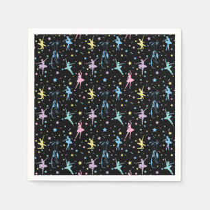 Serviette En Papier Ballet - Chaussures de danseuse Ballerina