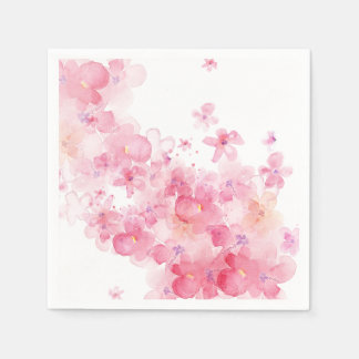 Serviette En Papier Ballon assorti de ballerine rose