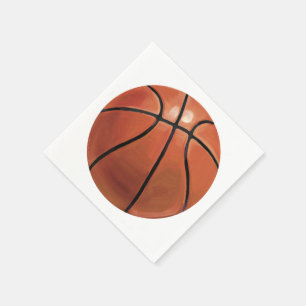 Serviette En Papier Ballon de basket