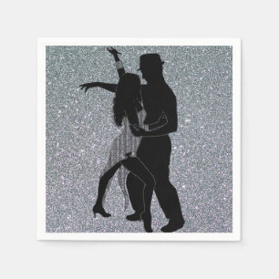 Serviette En Papier BallRoom Dancing Party Napkins