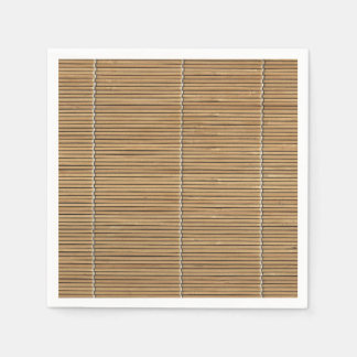 Serviette En Papier Bambou Mat Cocktail standard Napkin
