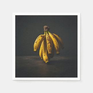 Serviette En Papier Bananes debout pittoresques