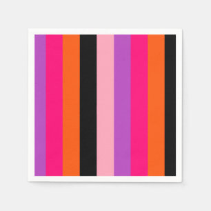Serviette En Papier Bandes d'Halloween contemporaines