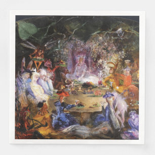 Serviette En Papier BANQUET FÉERIQUE Fées des Bois