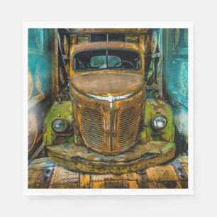 Serviette En Papier Barils Whiskey vintages pour camions