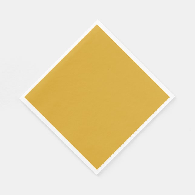 Serviette En Papier barre d'or couleur (Coin)
