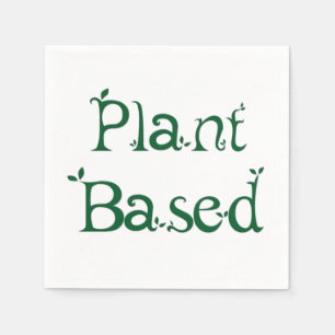 Serviette En Papier Basé sur le plante