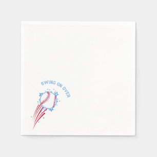 Serviette En Papier Baseball Sportday pour les enfants