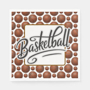 Serviette En Papier Basket-ball