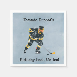 Serviette En Papier Bassin Anniversaire Sur Glace