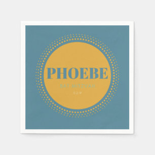Serviette En Papier Bat mitzvah Napkin - Phoebe