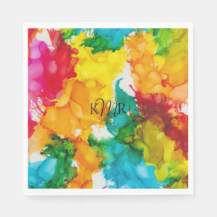 Serviette En Papier Bat ou Bar Mitzvah Un peu de serviettes couleur