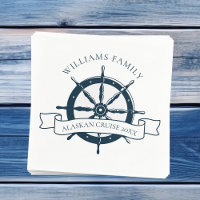 Bateau de croisière familiale Vintage Roue nautiqu