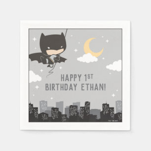 Serviette En Papier Batman Super Hero premier anniversaire Napkins
