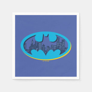 Serviette En Papier Batman   Symbole de la ville de Gotham