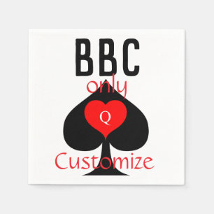 Serviette En Papier BBC Seule pique lame signe Thunder_Cove