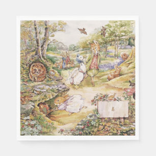 Serviette En Papier Beatrix Potter Cute Peter et ses amis