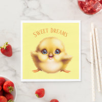 Bébé adorable poussin