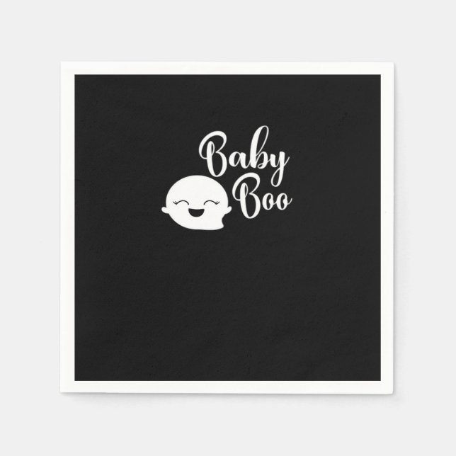 Serviette En Papier Bébé Boo Halloween (Devant)