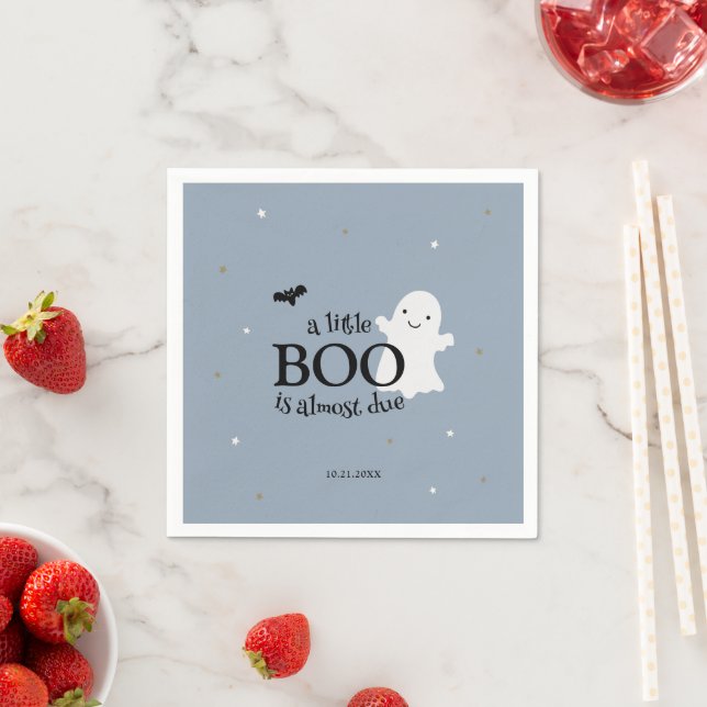 Serviette En Papier Bébé d'Halloween Douche garçon (En situation)