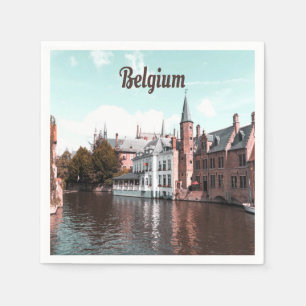 Serviette En Papier Belgique - Canal Bruxelles