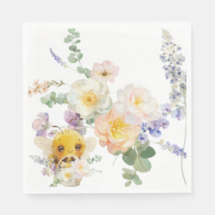 Serviette En Papier Belle Napkins Bee
