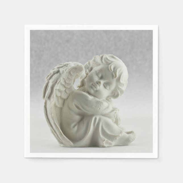 Serviette En Papier Belle Papier Angel Napkin (Devant)