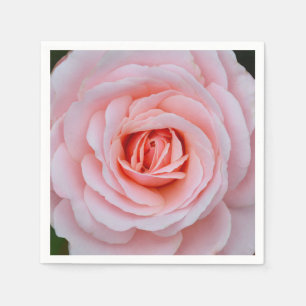 Serviette En Papier Belle rose rose