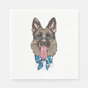 Serviette En Papier Berger allemand
