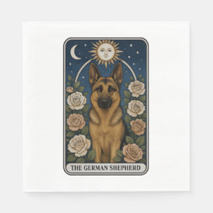 Serviette En Papier Berger Allemand