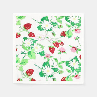 Serviette En Papier Berry Anniversaire Napkin