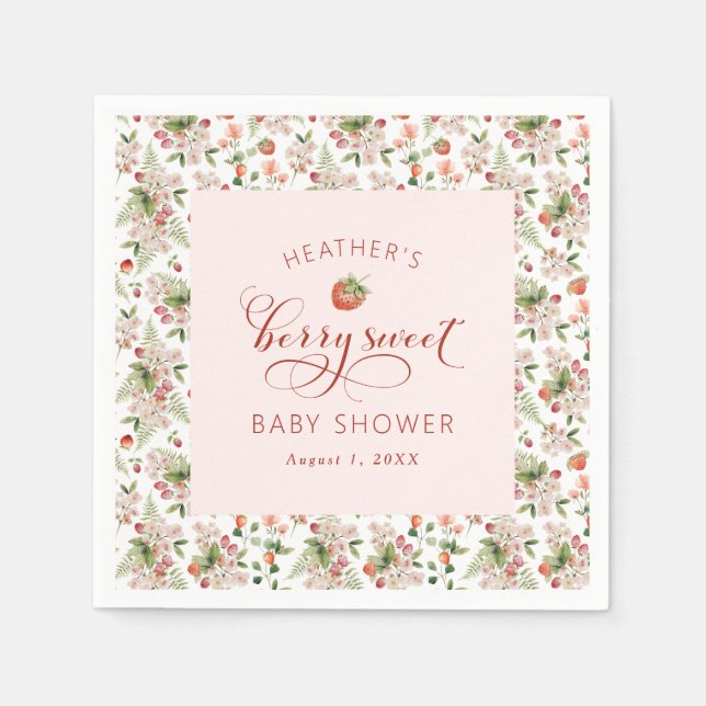 Serviette En Papier Berry Sweet (Devant)