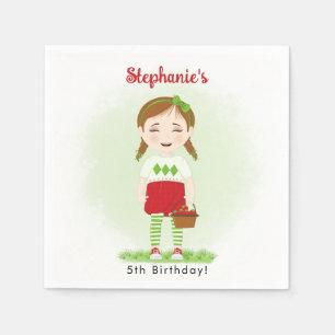 Serviette En Papier Berry Sweet Anniversaire