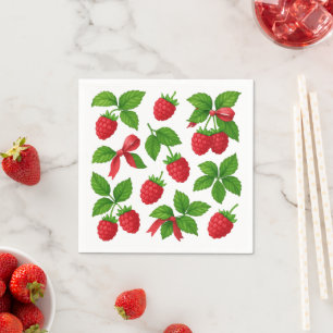 Serviette En Papier Berry Sweet Framboise Anniversaire de enfant Party