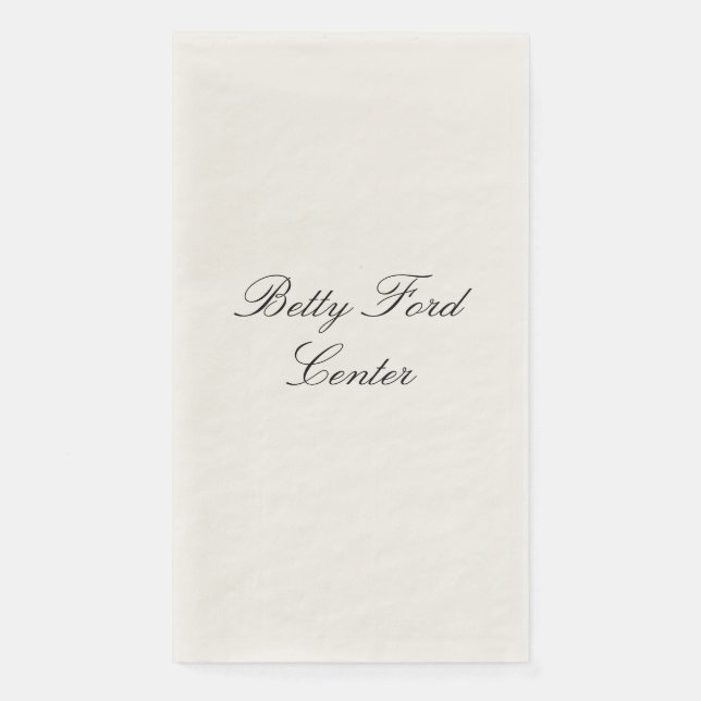 Serviette En Papier Betty Guest Serviettes à la main (Devant)