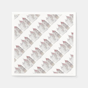 Serviette En Papier Biélorussie Mir Castle Architecture