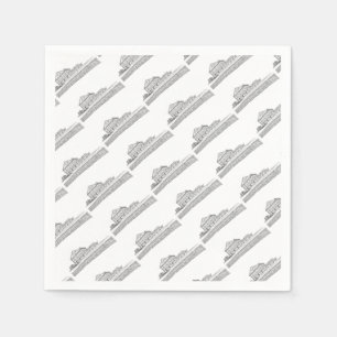 Serviette En Papier Biélorussie Orsha Architecture